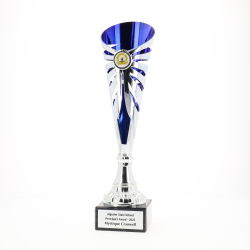 Aura Cup Blue/Silver 335mm 