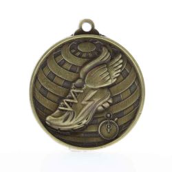 Global Track Medal 50mm Gold 
