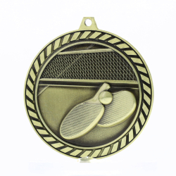 Venture Table Tennis Medal Gold 60mm