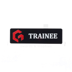 Mono Acrylic Name Badge 64x19mm