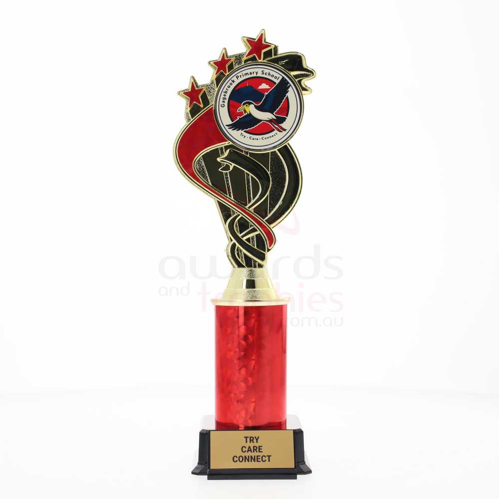Ribbon Gold/Red 265mm