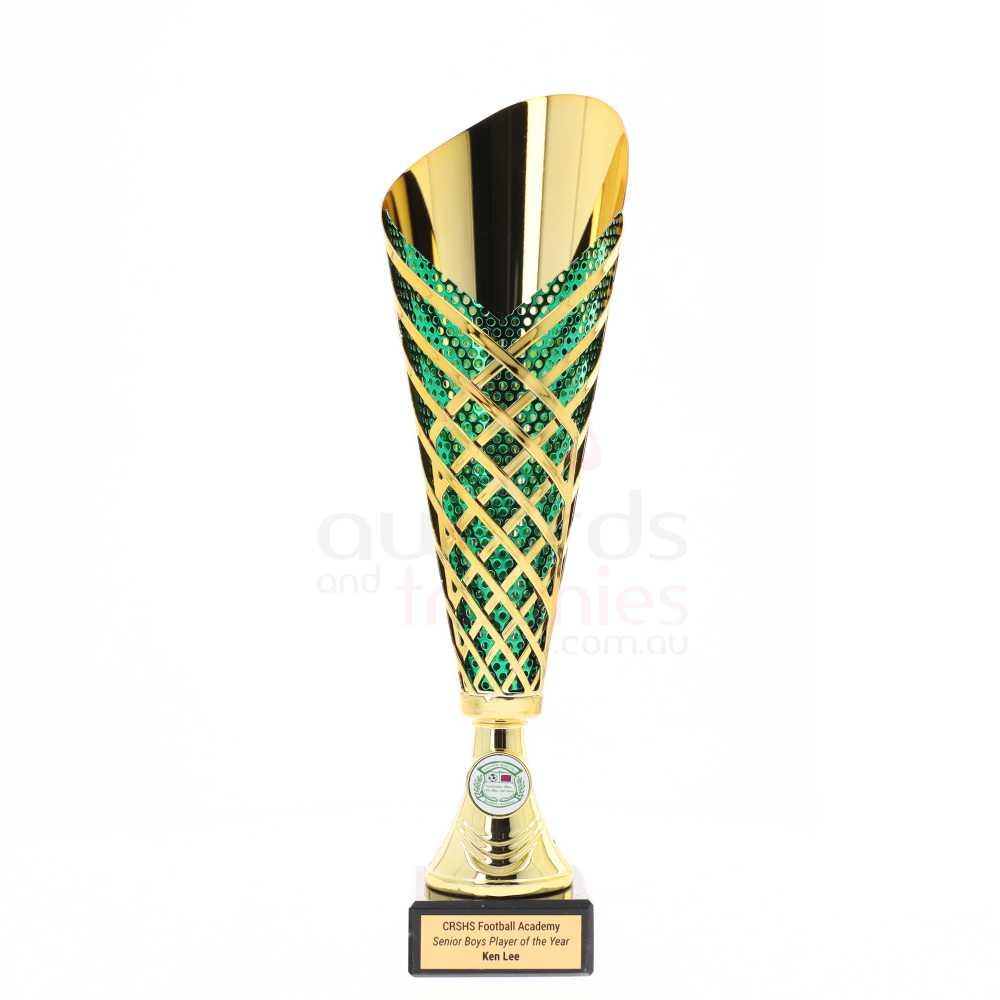 Marvellon Cup Green/Gold 370mm