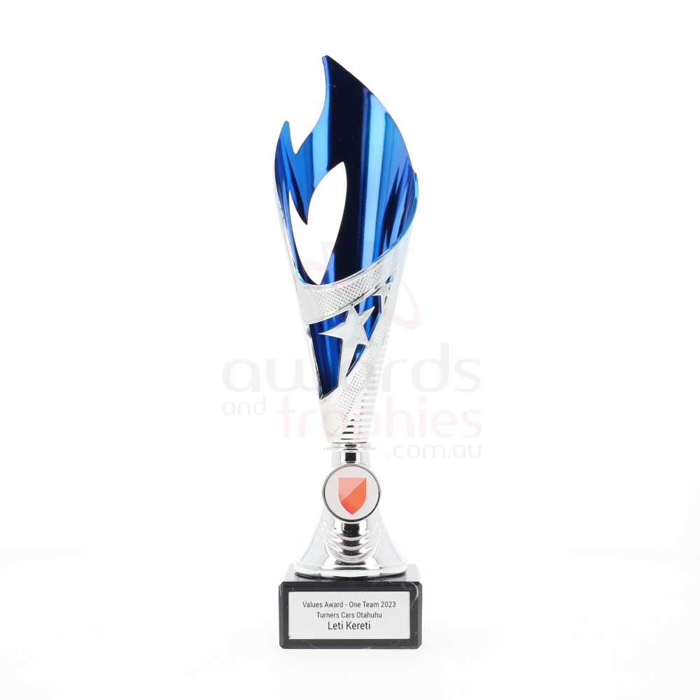 Flamenco Cup Silver/Blue 310mm