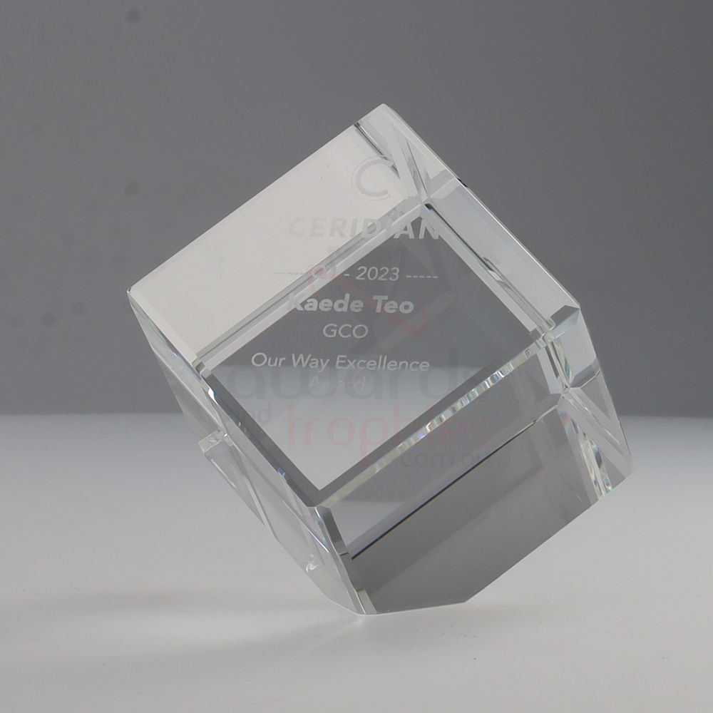 Crystal Cube 90mm
