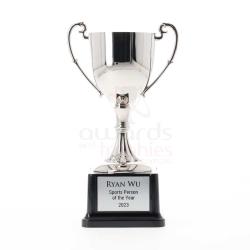 Nickel Plated Cup 150mm - Silver