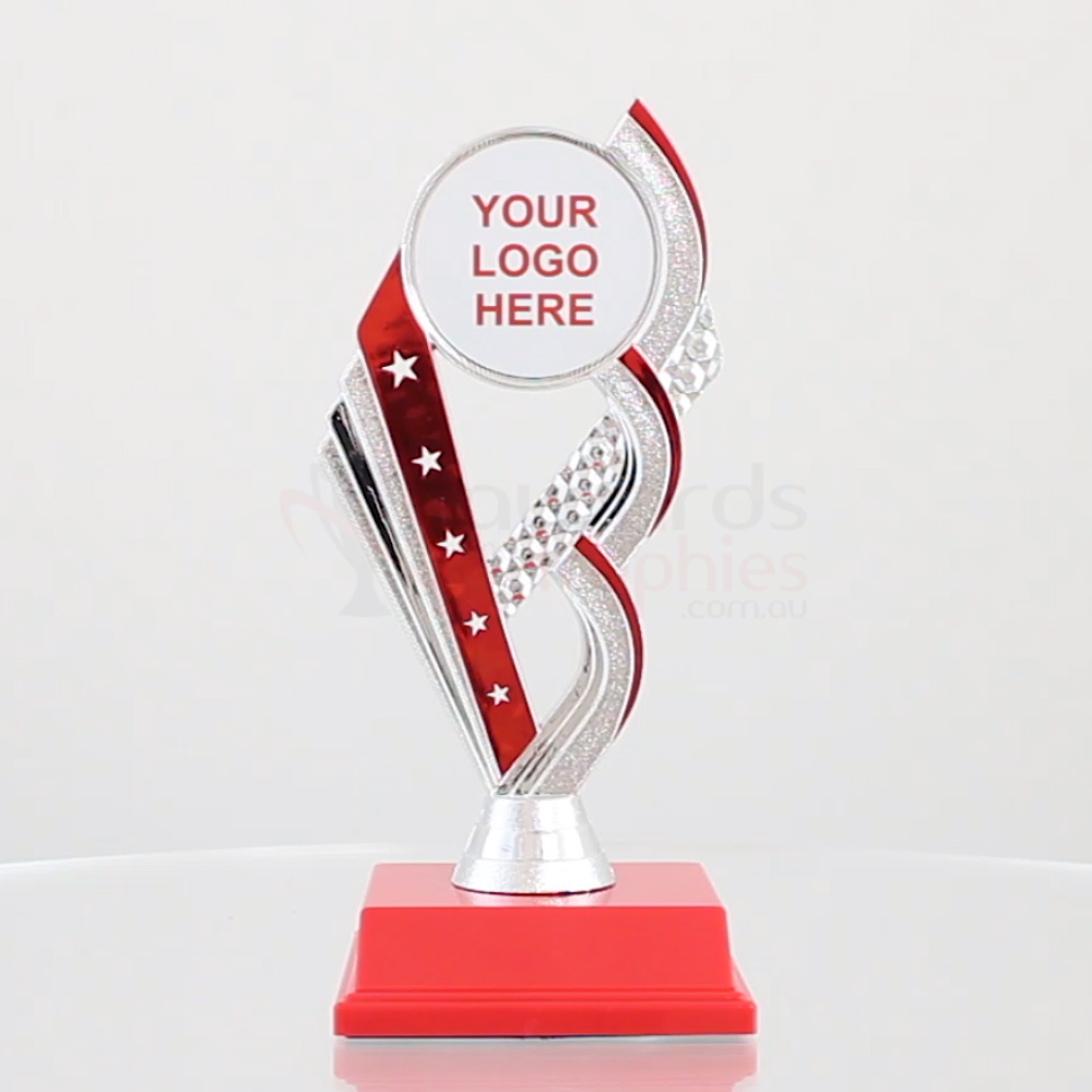 Braid Red/Silver 185mm