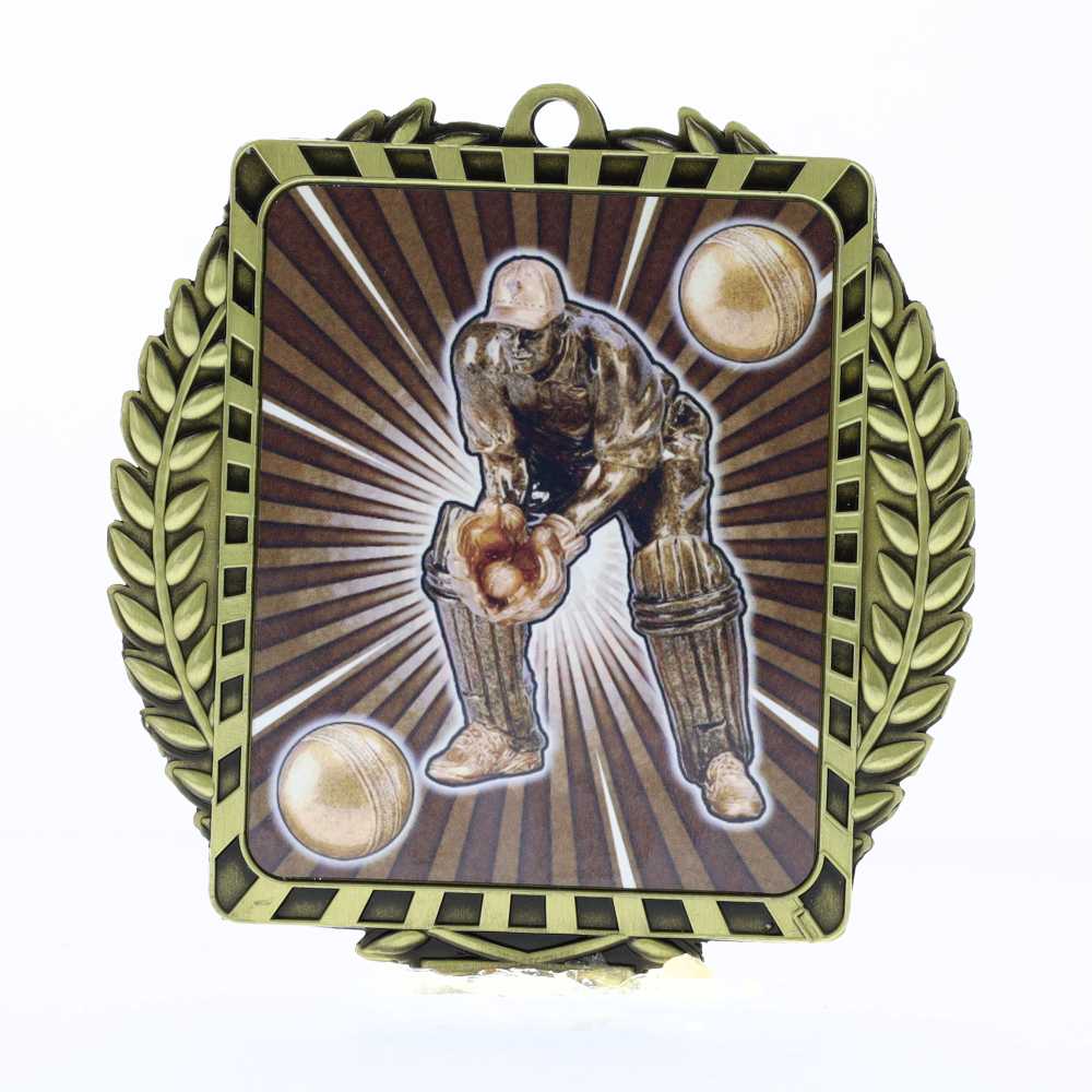 Lynx Wreath Wicket Keeper Medal Gold