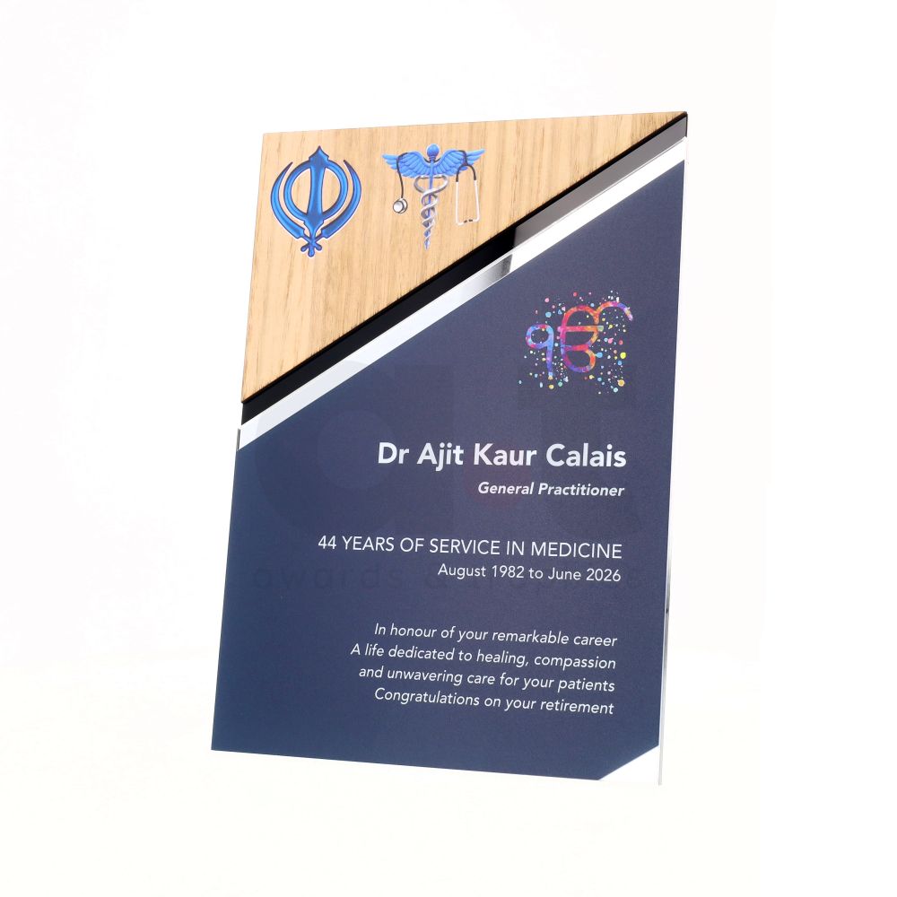 Optic Plaque Large