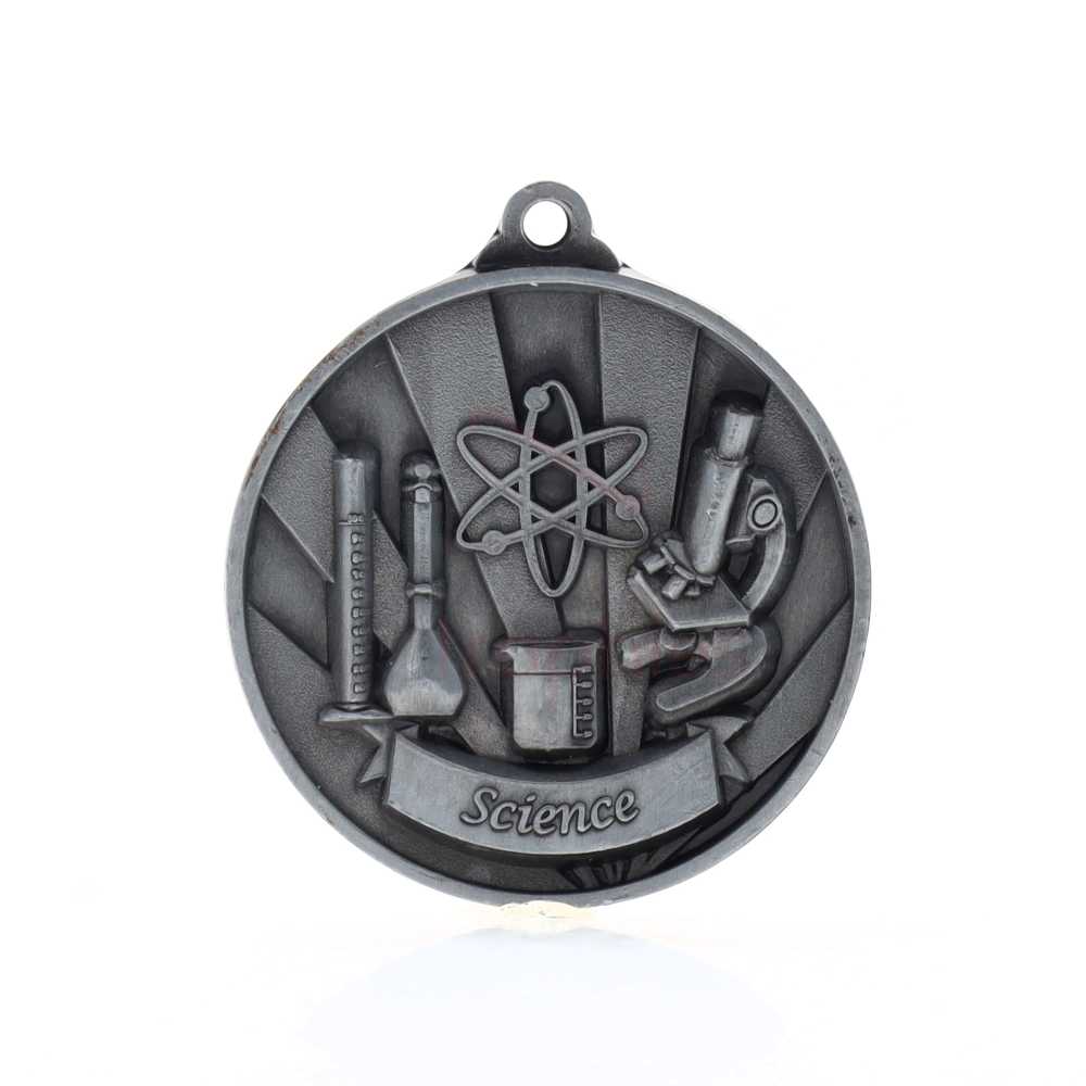 Sunrise Science Medal 50mm Silver