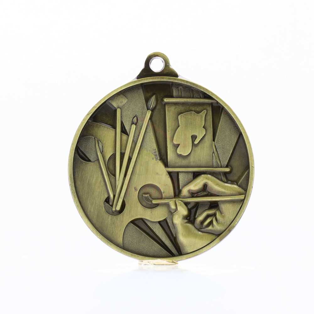 Sunrise Art Medal 50mm Gold
