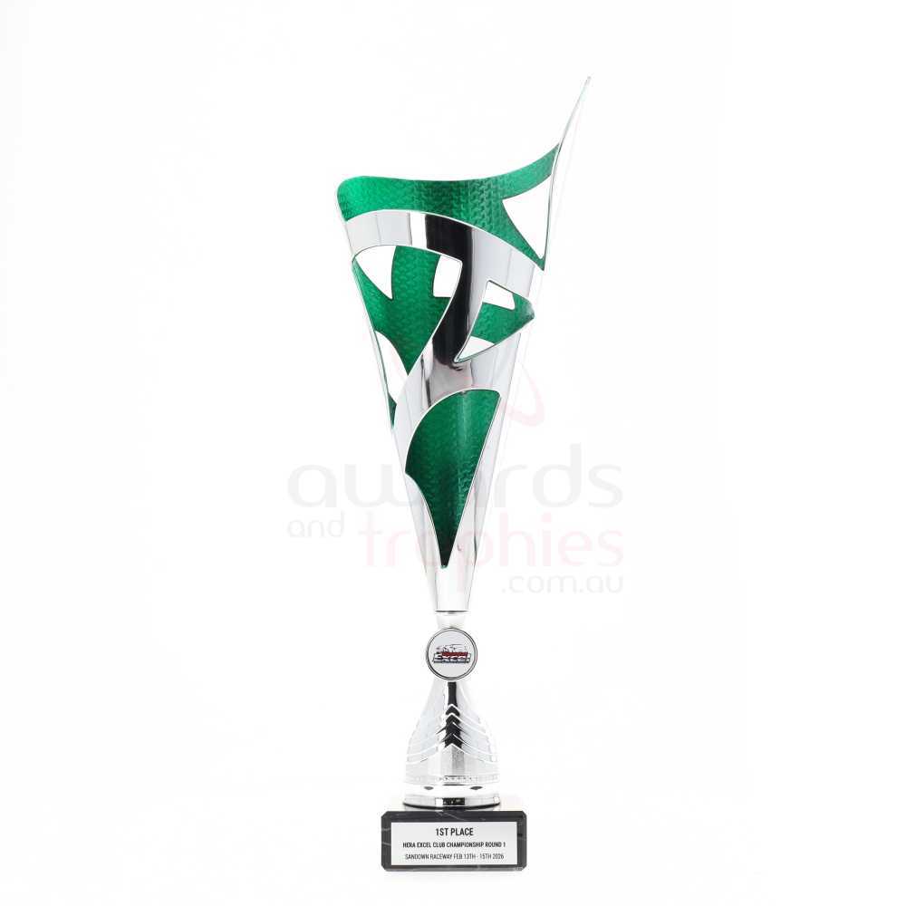 Madeira Cup Silver/Green 465mm