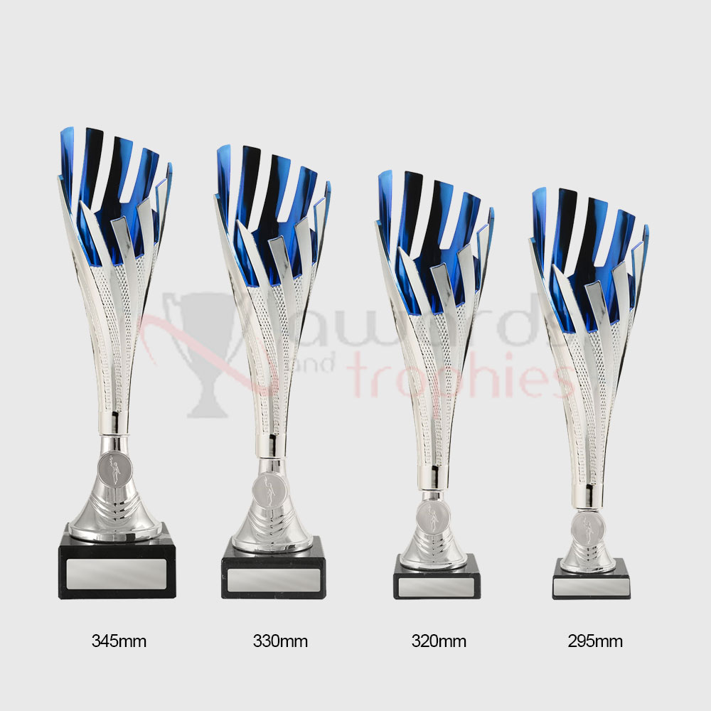 Tenerife Cup Silver/Blue 325mm