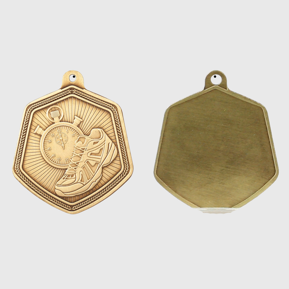 Athletics Falcon Medal Gold 65mm