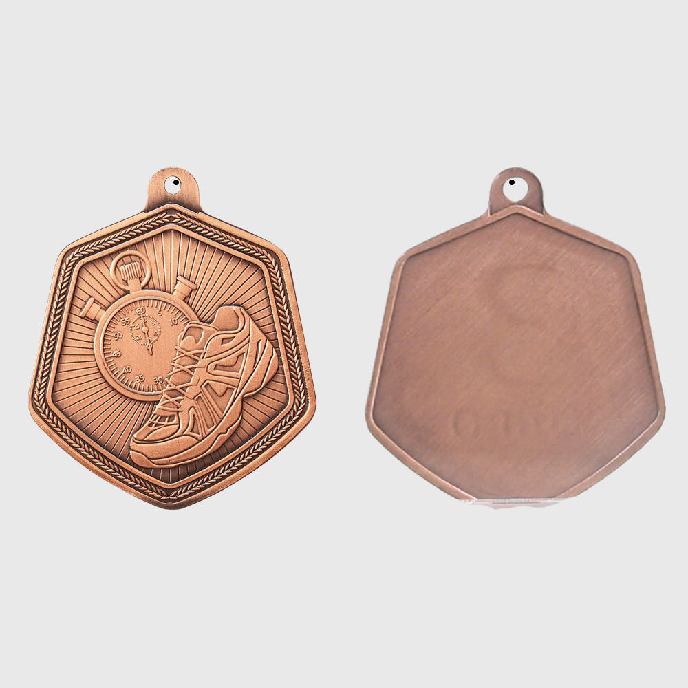 Athletics Falcon Medal Bronze 65mm