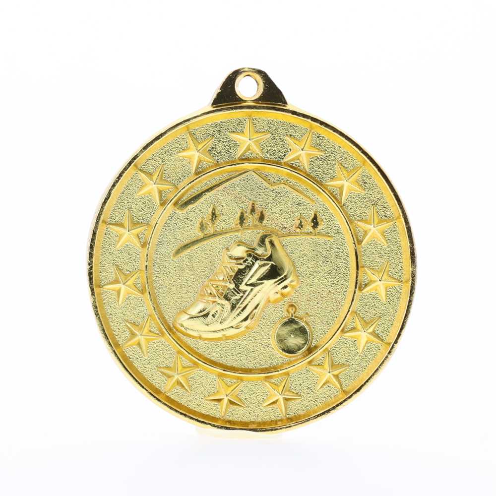 Cross Country Starry Medal Gold 50mm