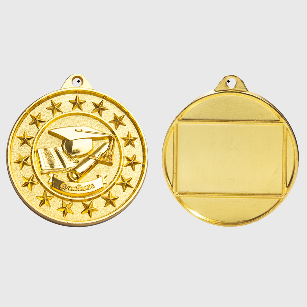 Graduate Starry Medal Gold 50mm