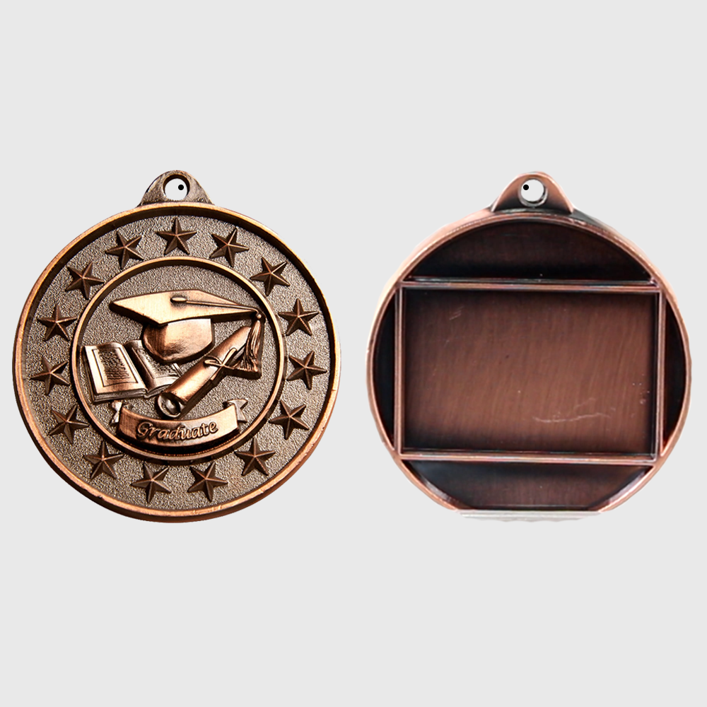 Graduate Starry Medal Bronze 50mm