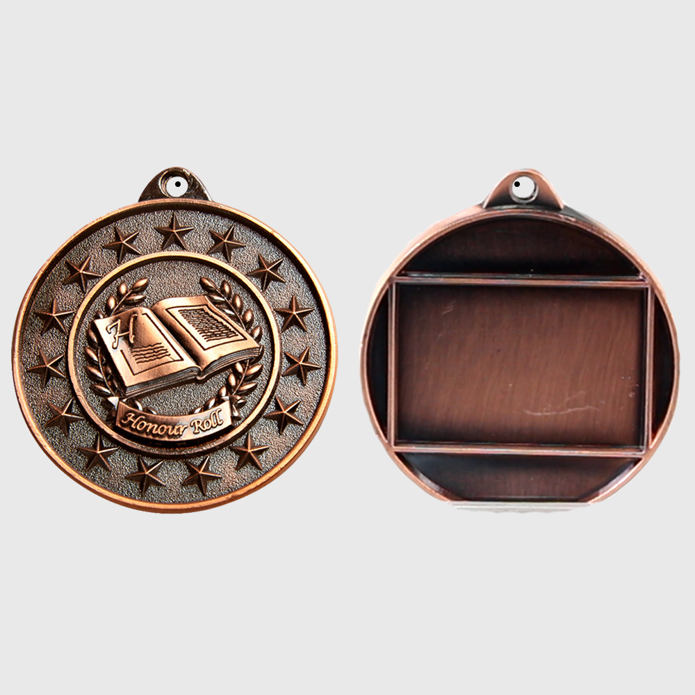 Honour Roll Starry Medal Bronze 50mm