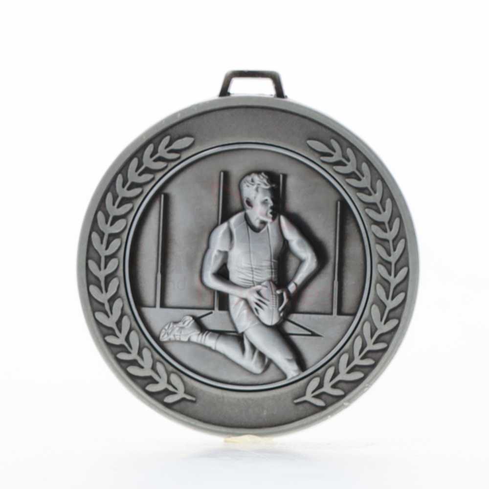 Heavyweight AFL Male Medal 70mm Silver
