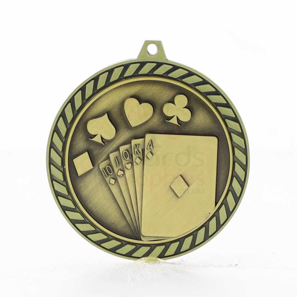 Venture Cards Medal Gold 60mm
