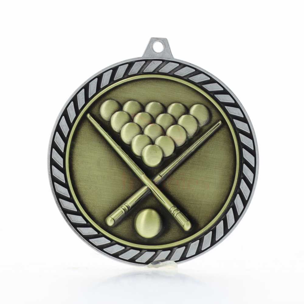 Venture Billiards Medal Silver 60mm
