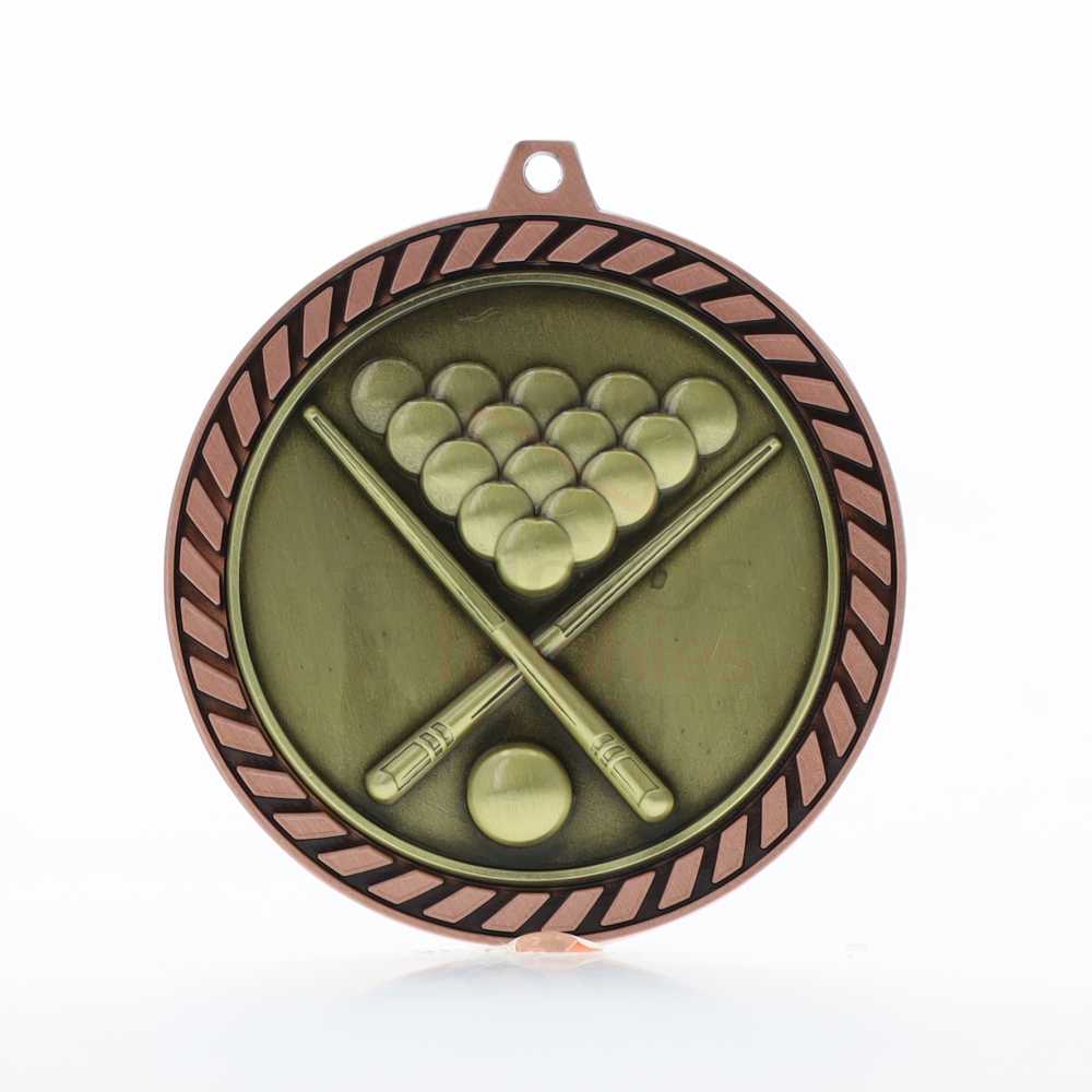 Venture Billiards Medal Bronze 60mm