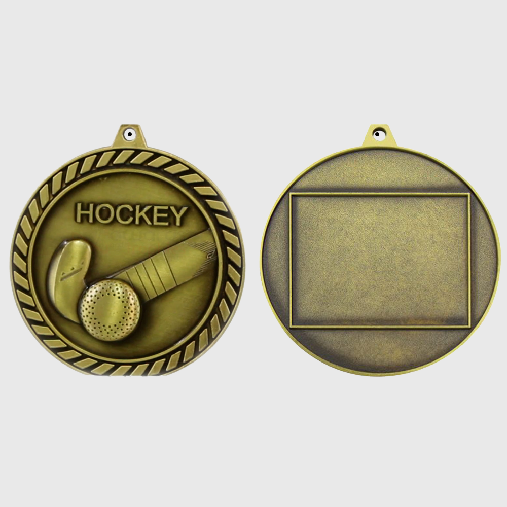 Venture Hockey Medal Gold 60mm