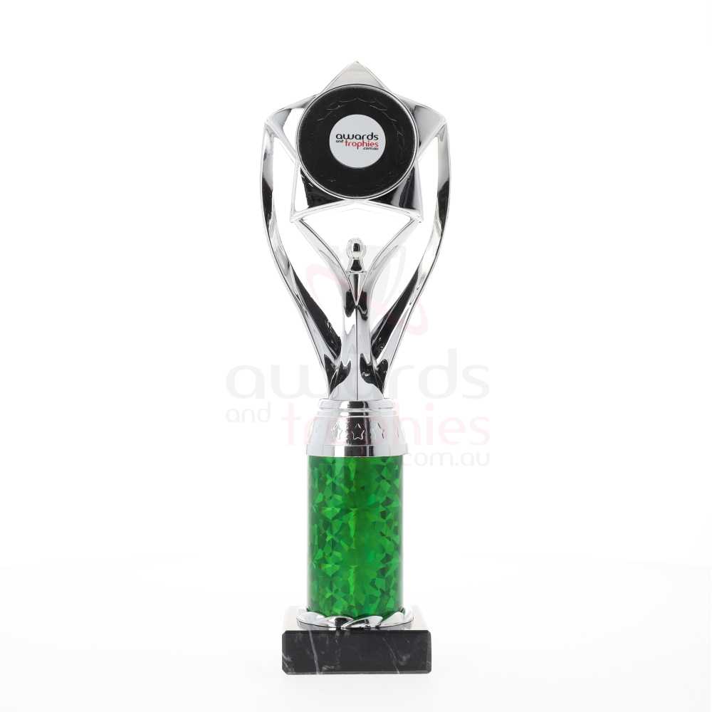 Triumph Holder Silver/Green 275mm