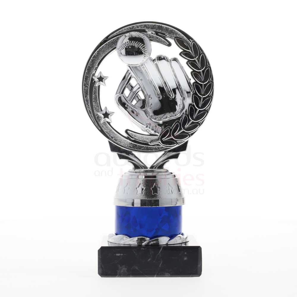 Baseball Torch Silver/Blue 165mm