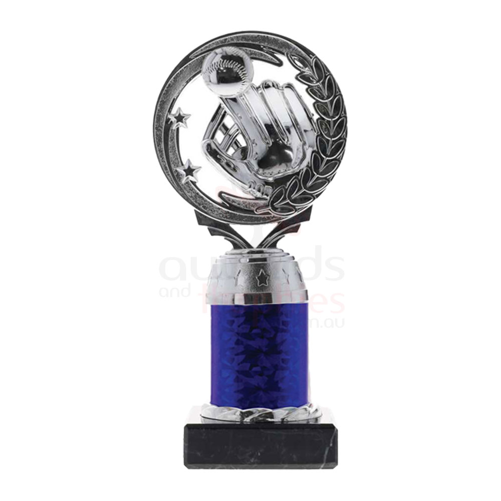 Baseball Torch Silver/Blue 185mm