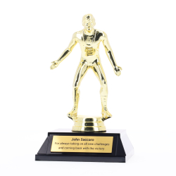 Wrestler Figurine on Base 145mm