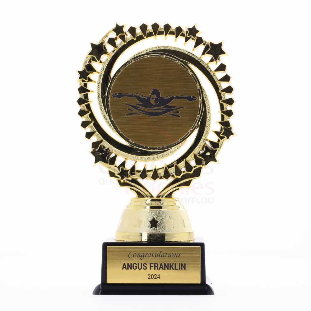 Gold Cosmic 150mm - Male Swimmer