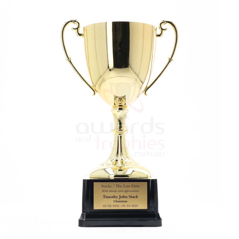 Nickel Plated Cup 295mm - Gold