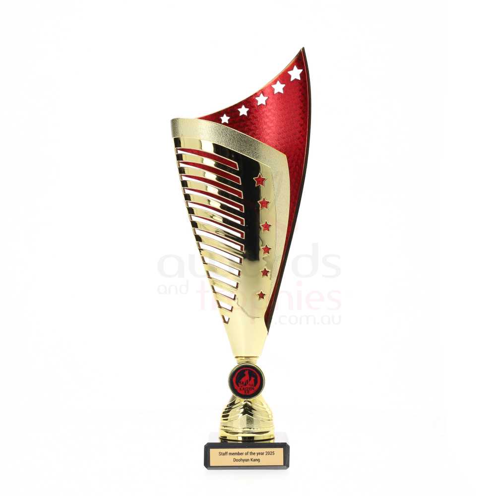 Whistler Cup 320mm - Gold/Red