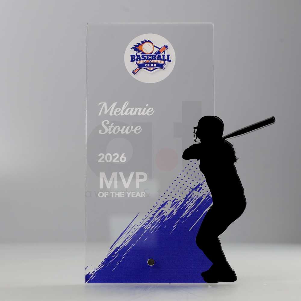 Silhouette Series 155mm - Baseball Female