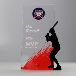 Silhouette Series 155mm - Baseball Male