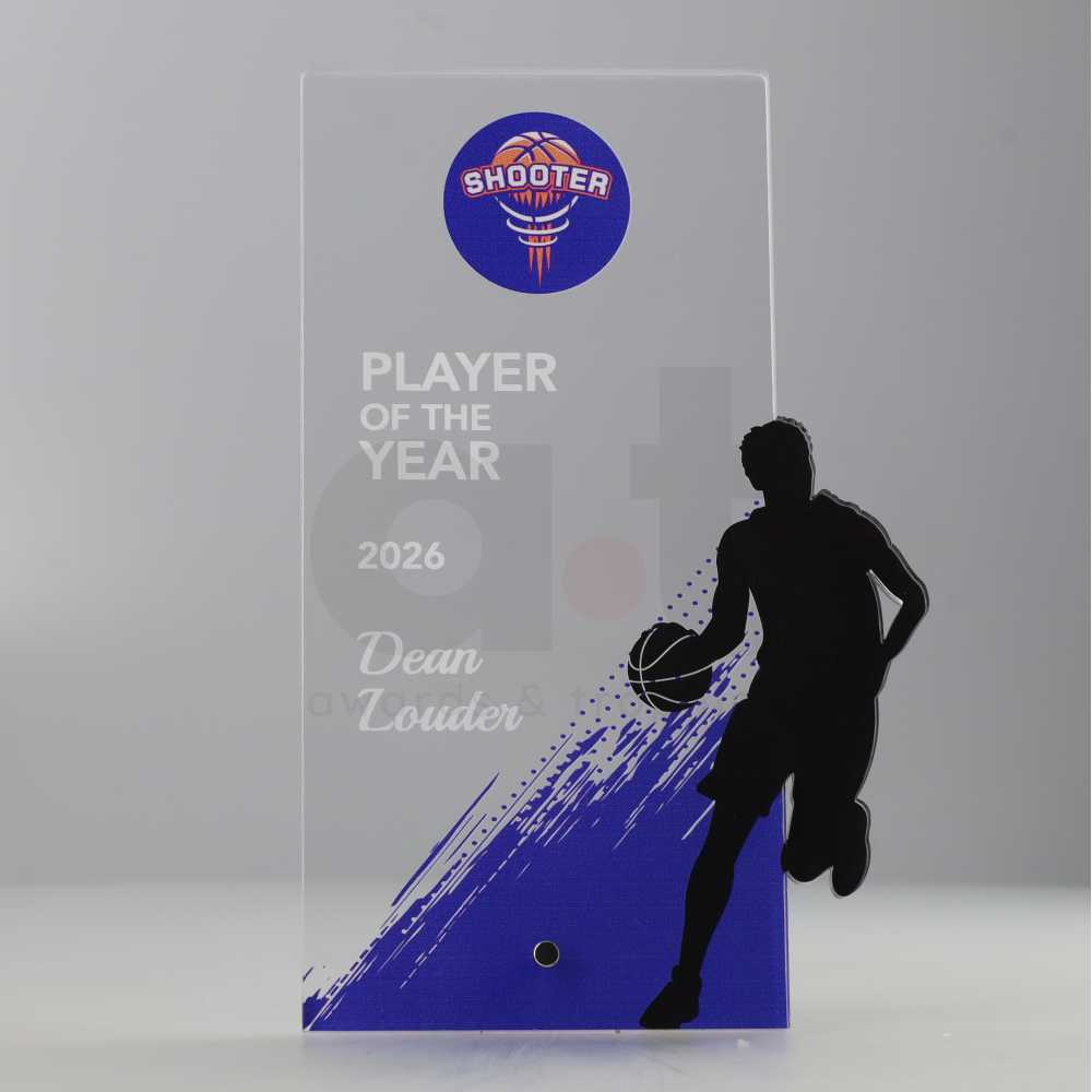 Silhouette Series 155mm - Basketball Male