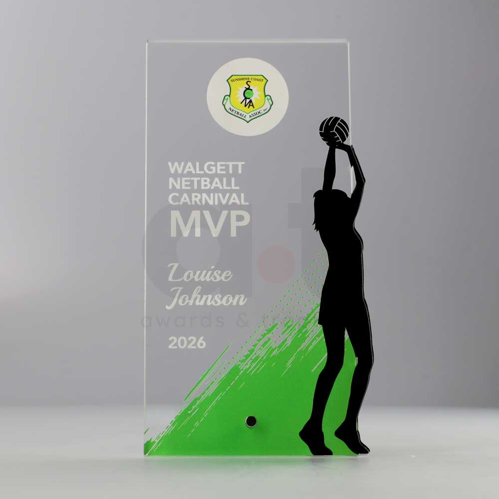 Silhouette Series 155mm - Netball Female