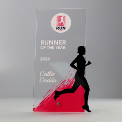 Silhouette Series 155mm - Running Female