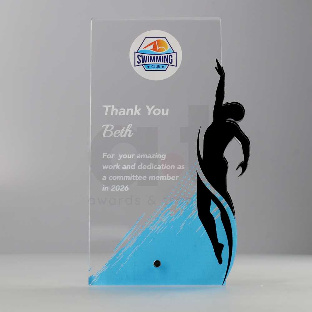 Silhouette Series 155mm - Swimming Female