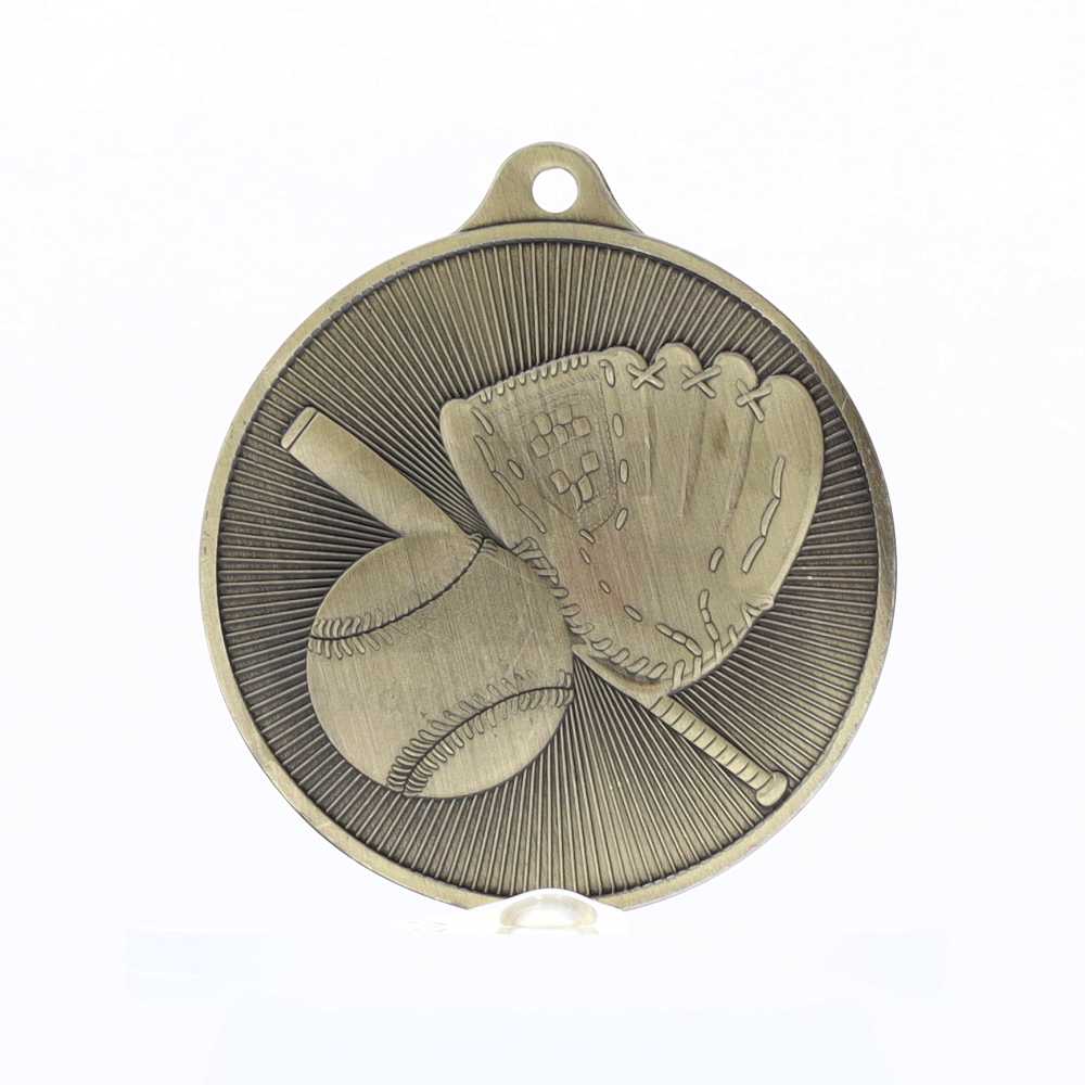 Universal Medal Gold 50mm - Baseball