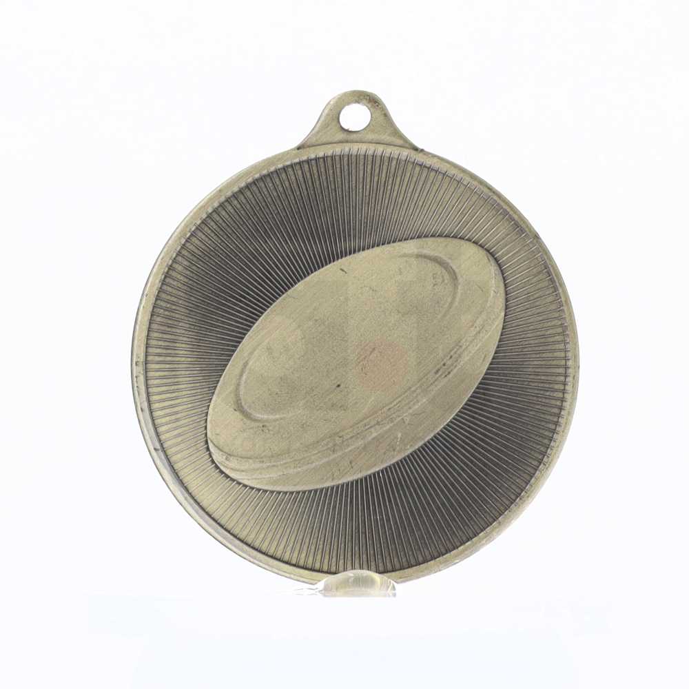Universal Medal Gold 50mm - Rugby