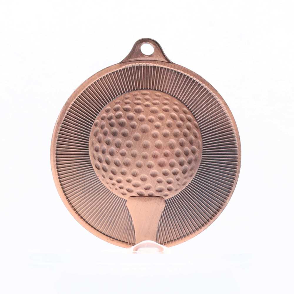 Universal Medal Bronze 50mm - Golf
