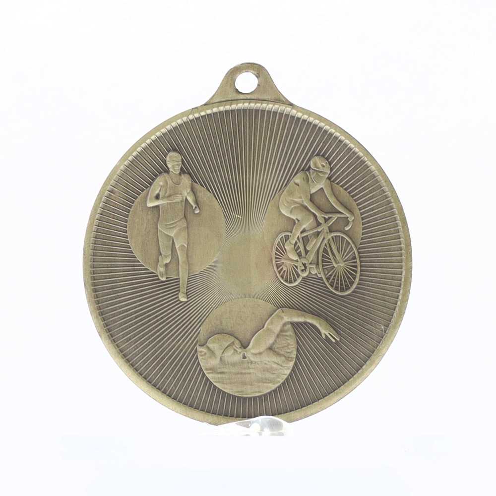 Universal Medal Gold 50mm - Triathlon