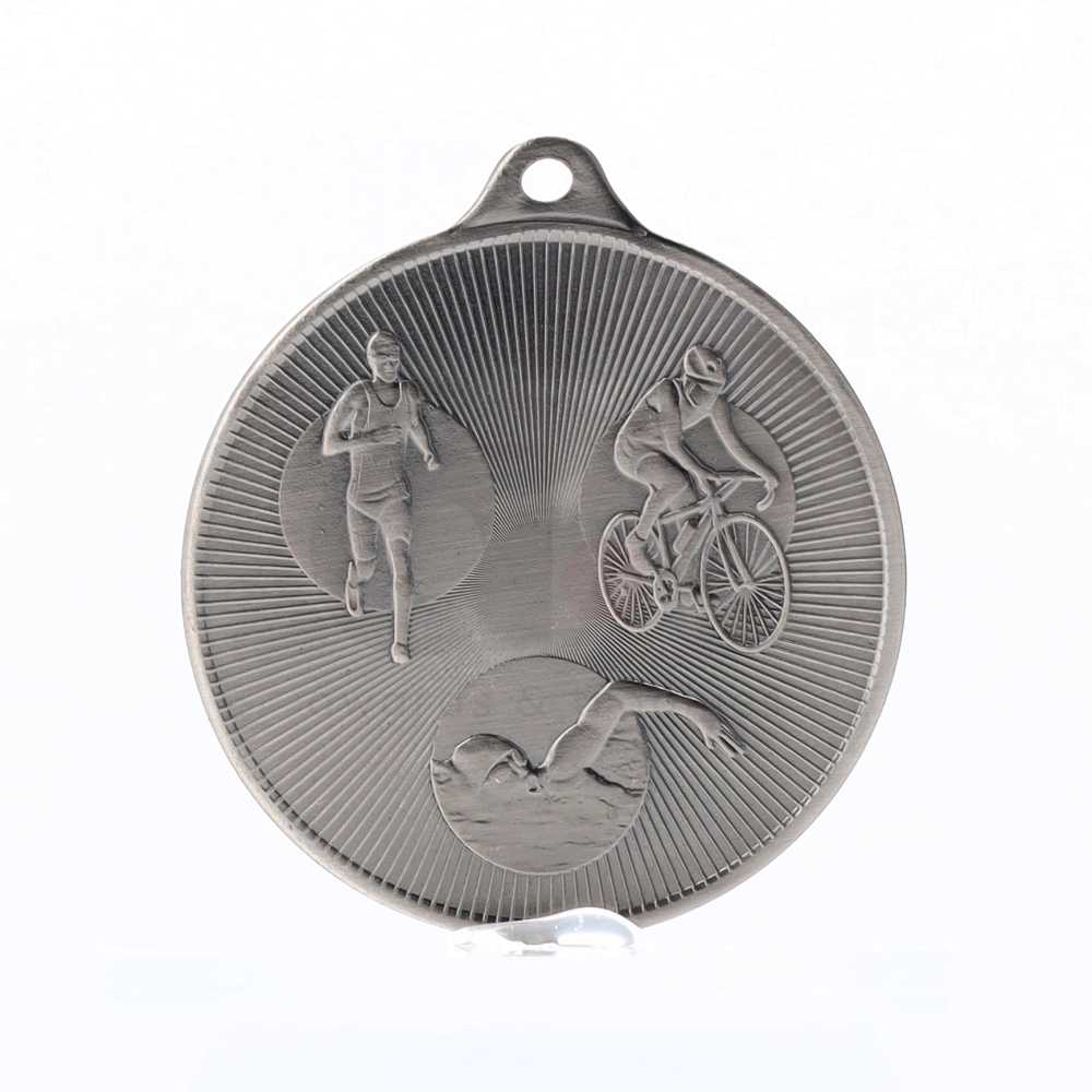 Universal Medal Silver 50mm - Triathlon