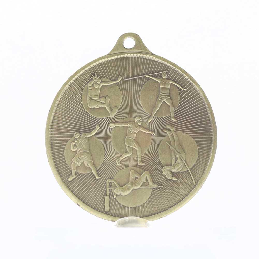 Universal Medal Gold 50mm - Athletics
