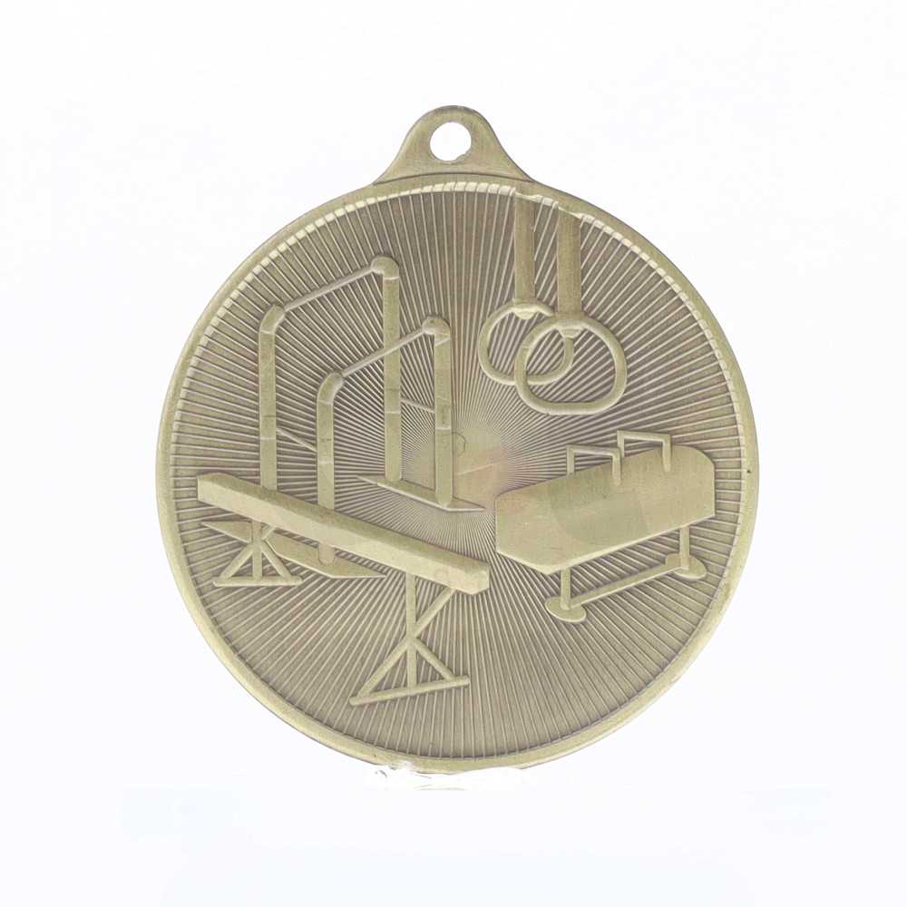 Universal Medal Gold 50mm - Gymnastics