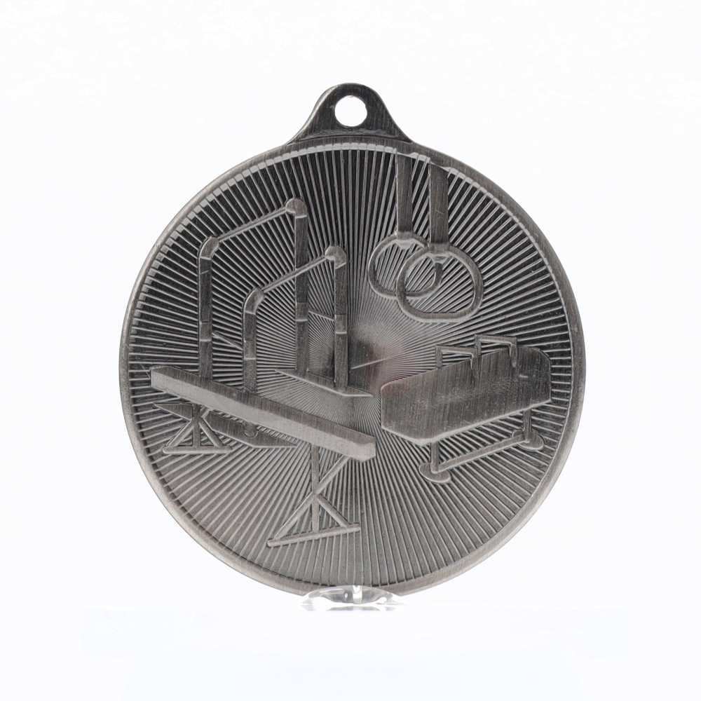 Universal Medal Silver 50mm - Gymnastics