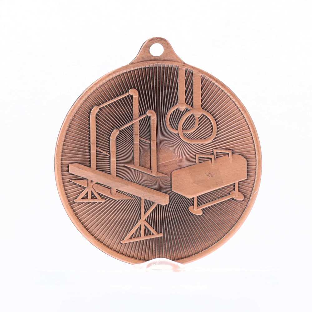 Universal Medal Bronze 50mm - Gymnastics