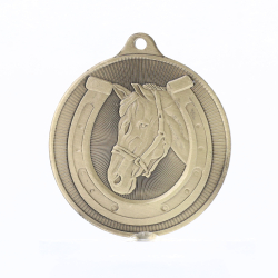 Universal Medal Gold 50mm - Horses